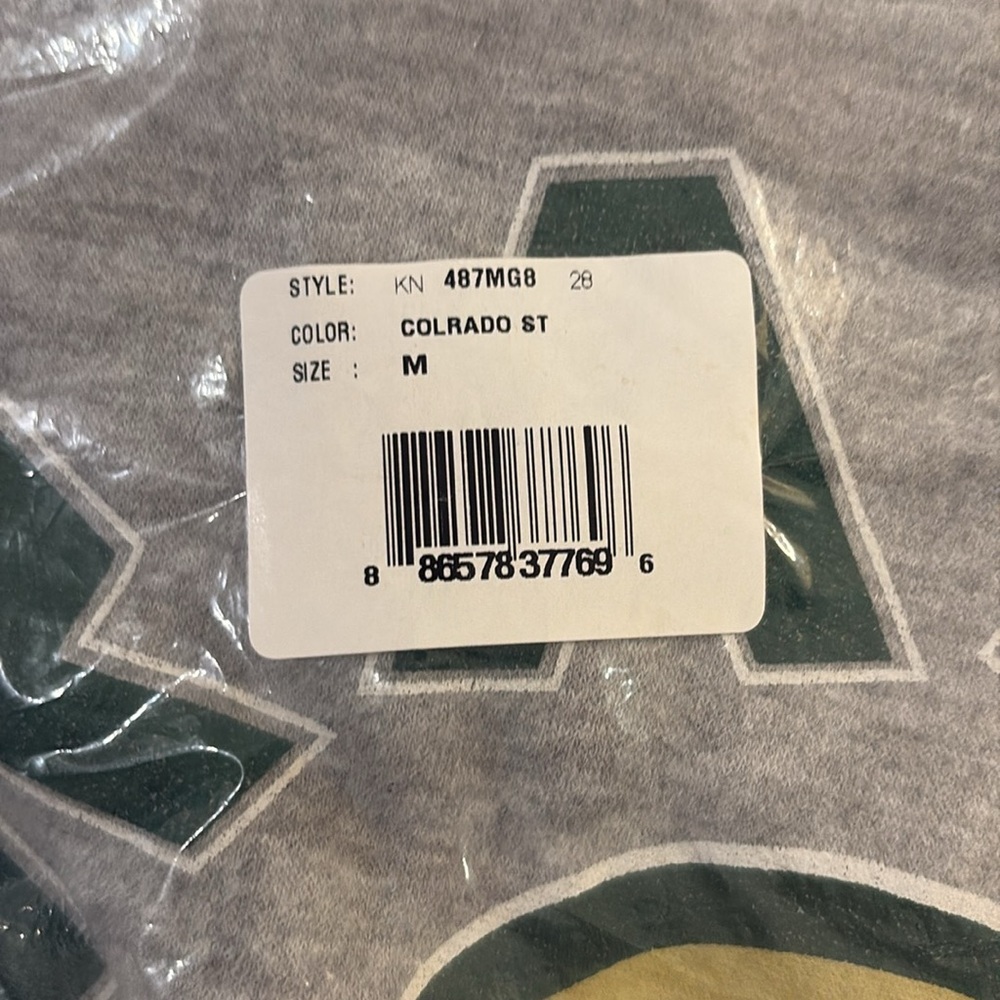NWT [Gen.2] Colorado State Rams NCAA Icon Hooded Sweatshirt Youth Sz M (10/12) - Picture 3 of 5
